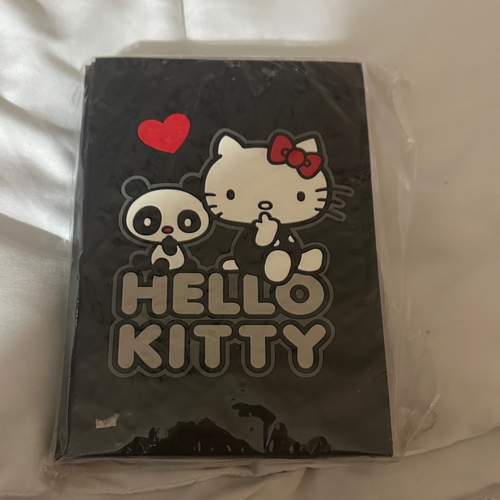 Sanrio Hello Kitty Black and Red Journal